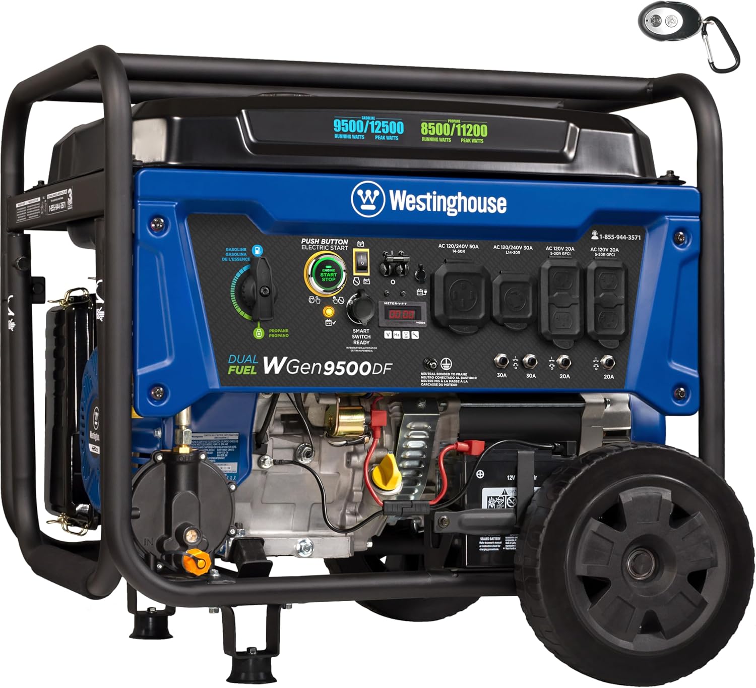 Westinghouse WGen9500DF Dual Fuel