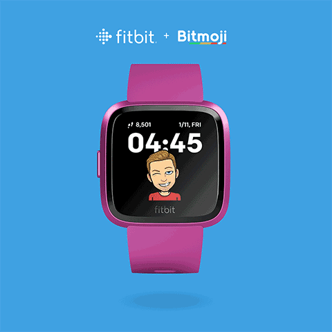Fitbit versa 2 Bitmoji watch face