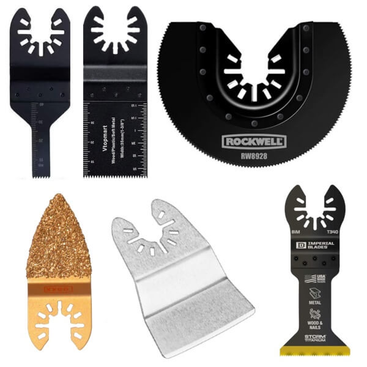 The Different Types of Oscillating Tool Blades and How To Use Them