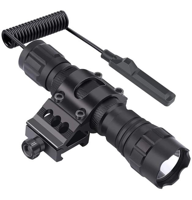 Feyachi flashlight with Picatinny mount