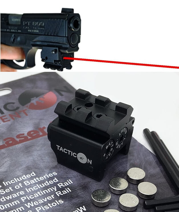 Tacticon compact picatinny laser