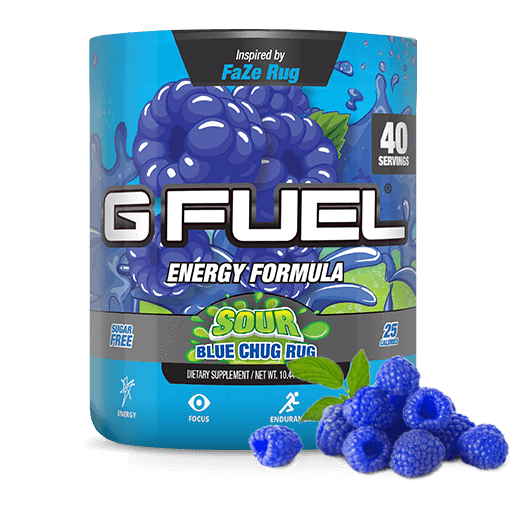 Sour Blue Chug Rug G Fuel