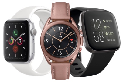 We compared the Apple 5, Galaxy and Versa 2 smart watch