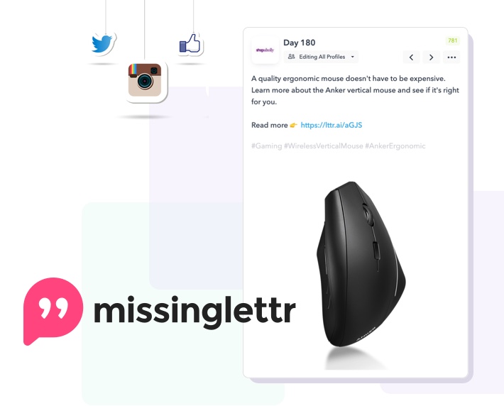 Missinglettr Social Media Publishing Tool – Free Plan
