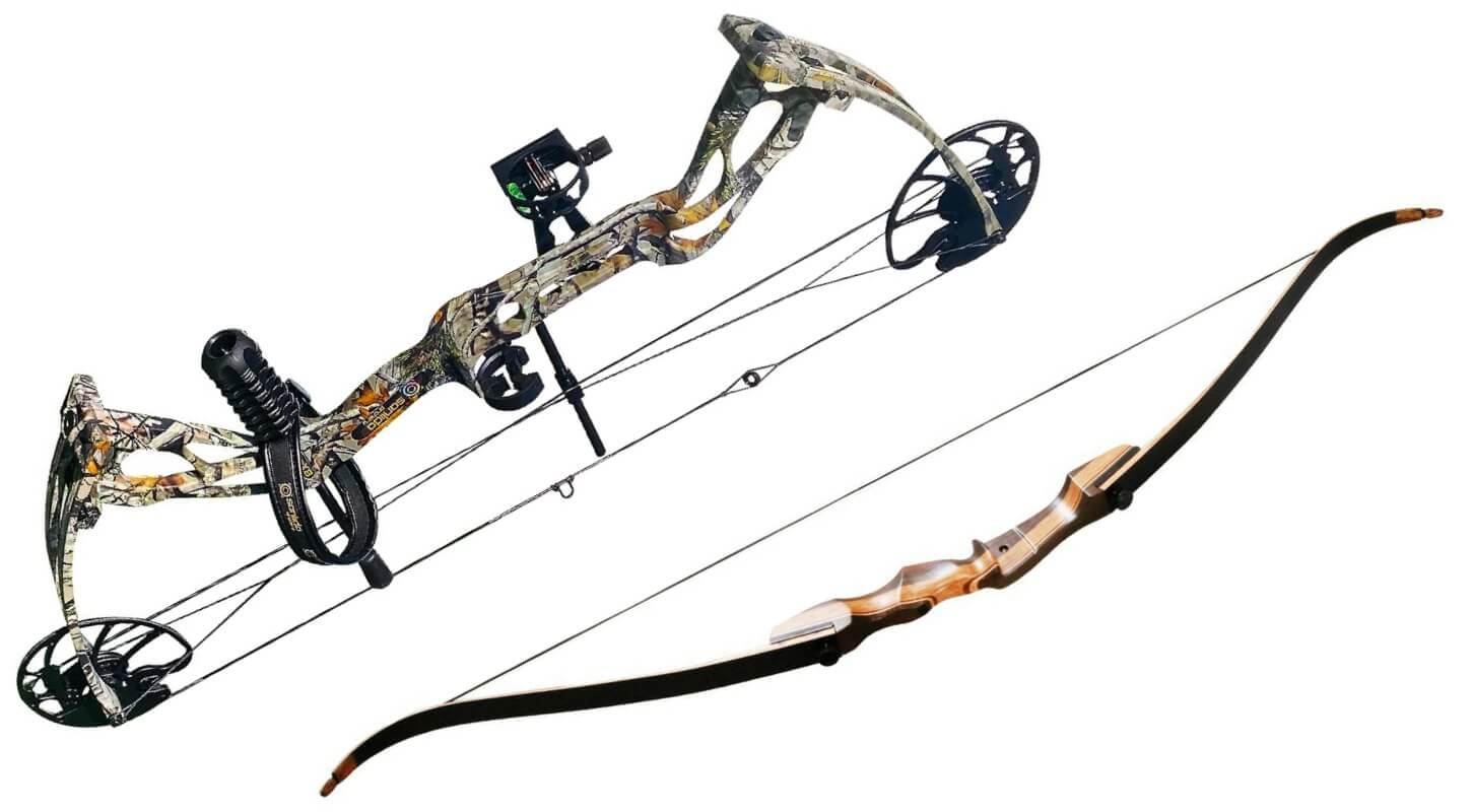 Compound bow vs recurve bow