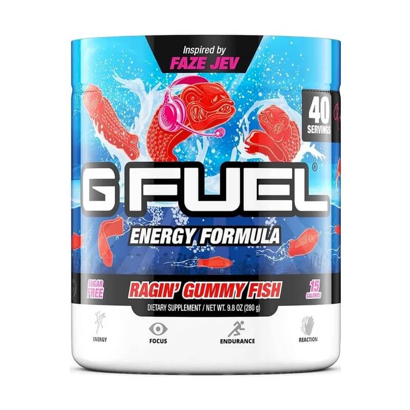 Raging Gummy Fish G Fuel flavor