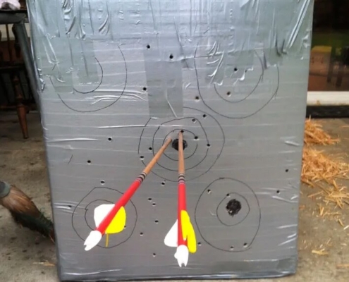 diy archery target