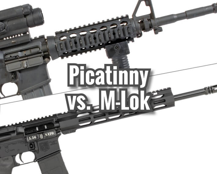 picatinny m-lok differences